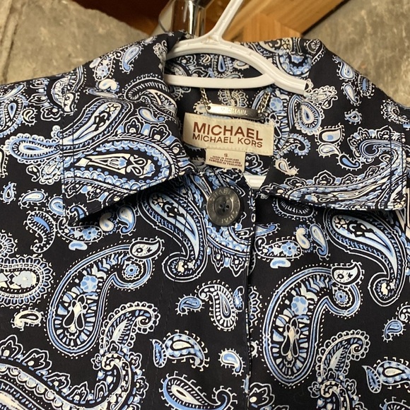 Michael Kors Paisley Knee Length Coat 🧥 - Picture 4 of 16